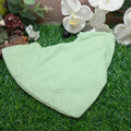 Baby Bandana Bib with Snap Closures – Green