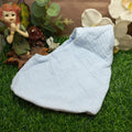 Baby Bandana Bib with Snap Closures – Blue